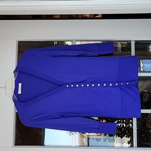 Women's Zenana Size S, 3/4 Sleeve, Royal Blue Cardigan